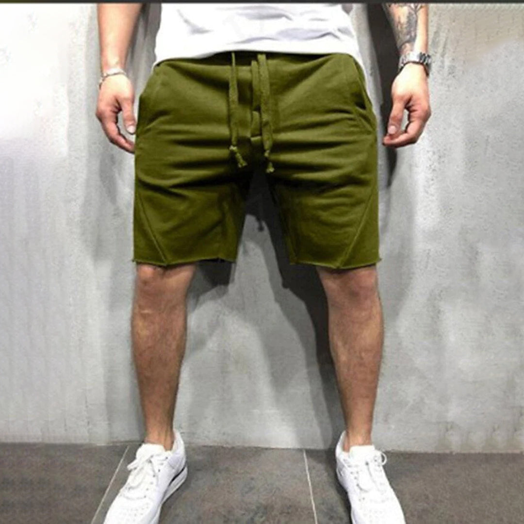 Levoire | Shorts À Cordon De Serrage Pour Hommes Vert