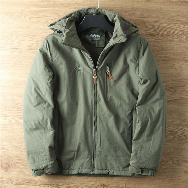 Levoire | Veste D'Extérieur Avec Capuche Olivier