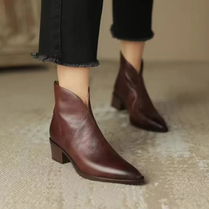 Levoire | Bottes Élégantes Pour Femmes, Alliant Confort Et Style Braun (Il ne reste que quelques unités)