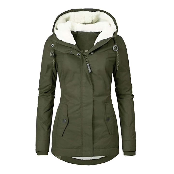 Levoire | Veste De Pluie Femme Avec Capuche Vert