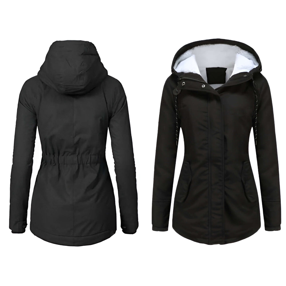 Levoire | Veste Satinée Avec Capuche Pour Femmes