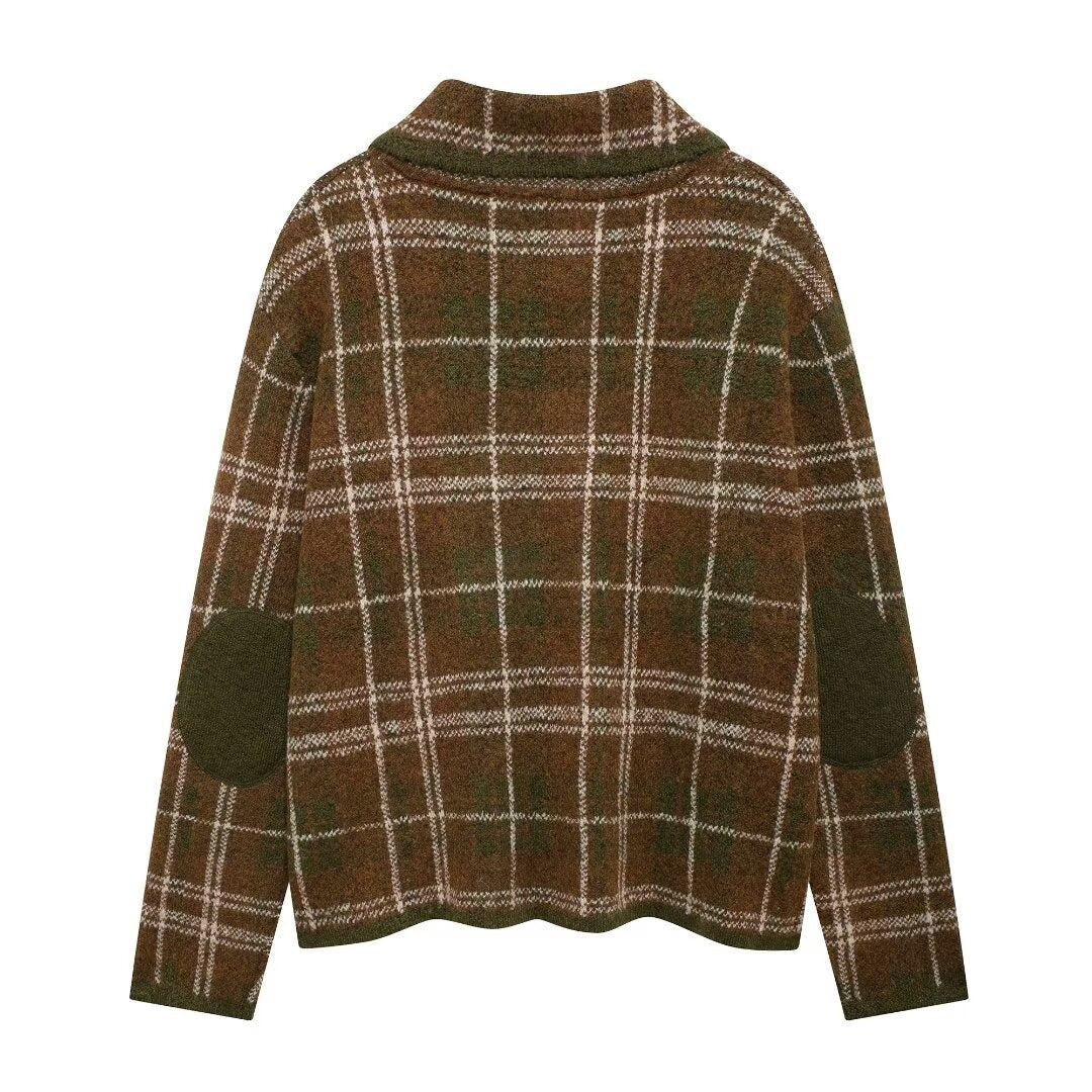 Levoire | Veste À Carreaux Élégante Pour Femmes
