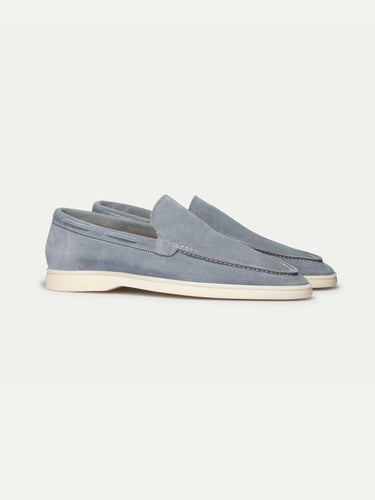 Levoire | Lefebvre - Pantoufles De Yacht Bleu Ciel