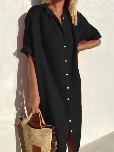 Levoire | Robe Chemise En Lin