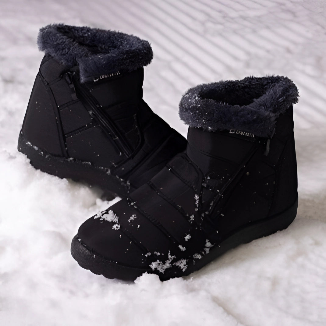 Levoire | Chaussures Imperméables Lisses Avec Fermeture Éclair