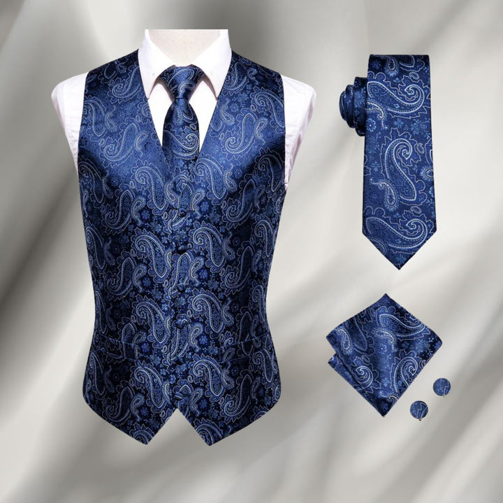 Levoire | Gilet Vintage Bleue