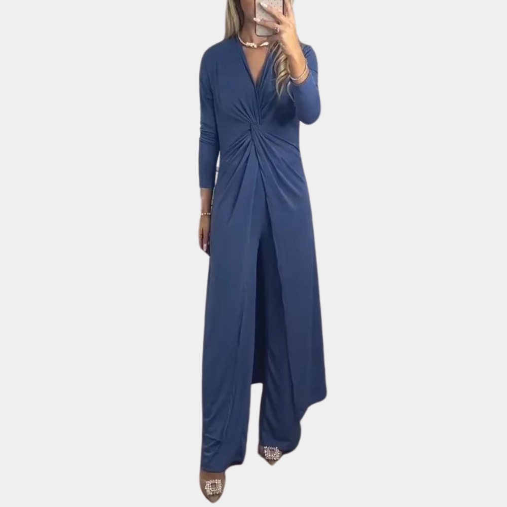 Levoire | Ensemble Deux Pièces Pour Femmes Bleu