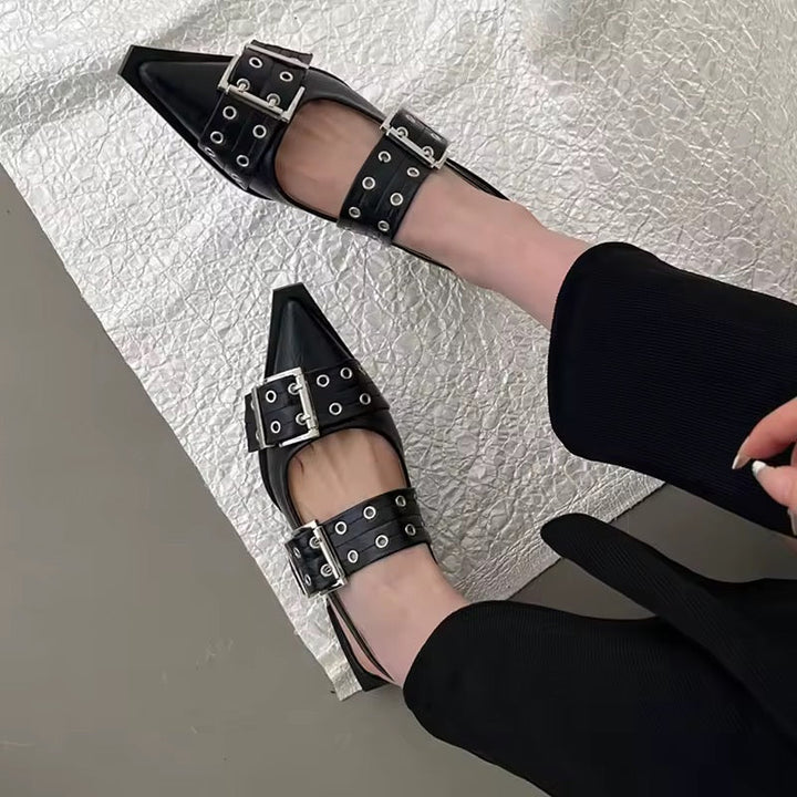 Levoire | Chaussures Plates À Talon Ouvert Élégantes