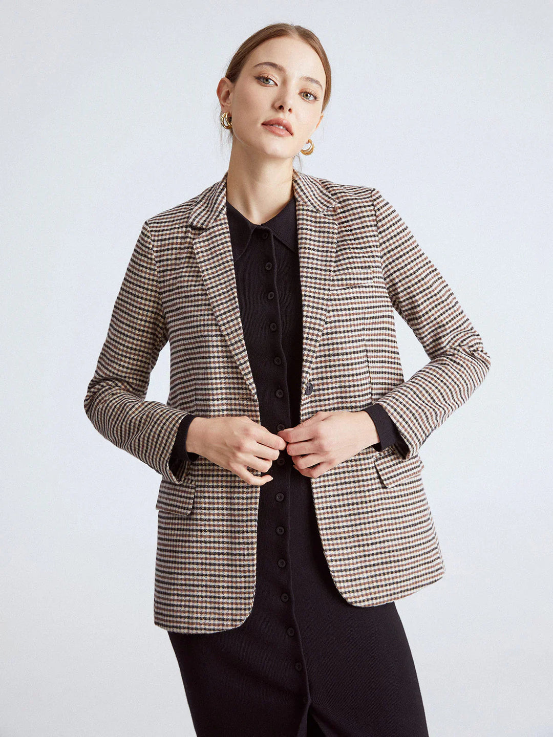 Levoire | Veste En Tweed Mission Taupe
