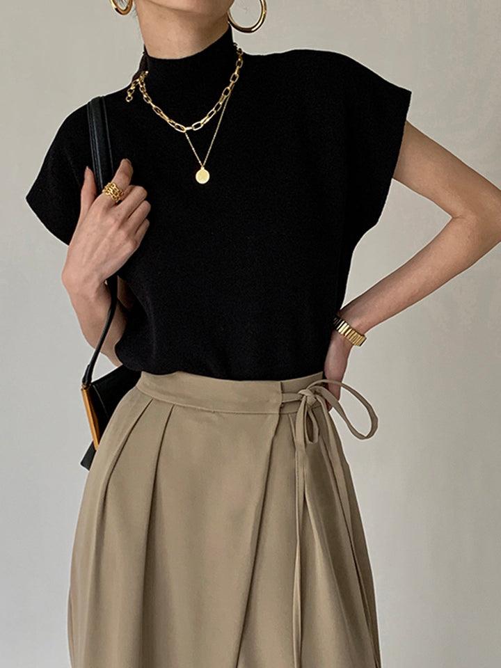 Levoire | Gilet élégant en tricot Noir