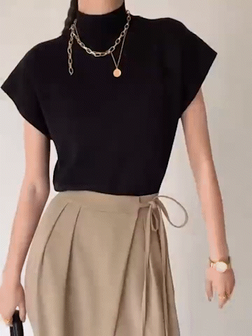 Levoire | Chemise Élégante À Col Montant