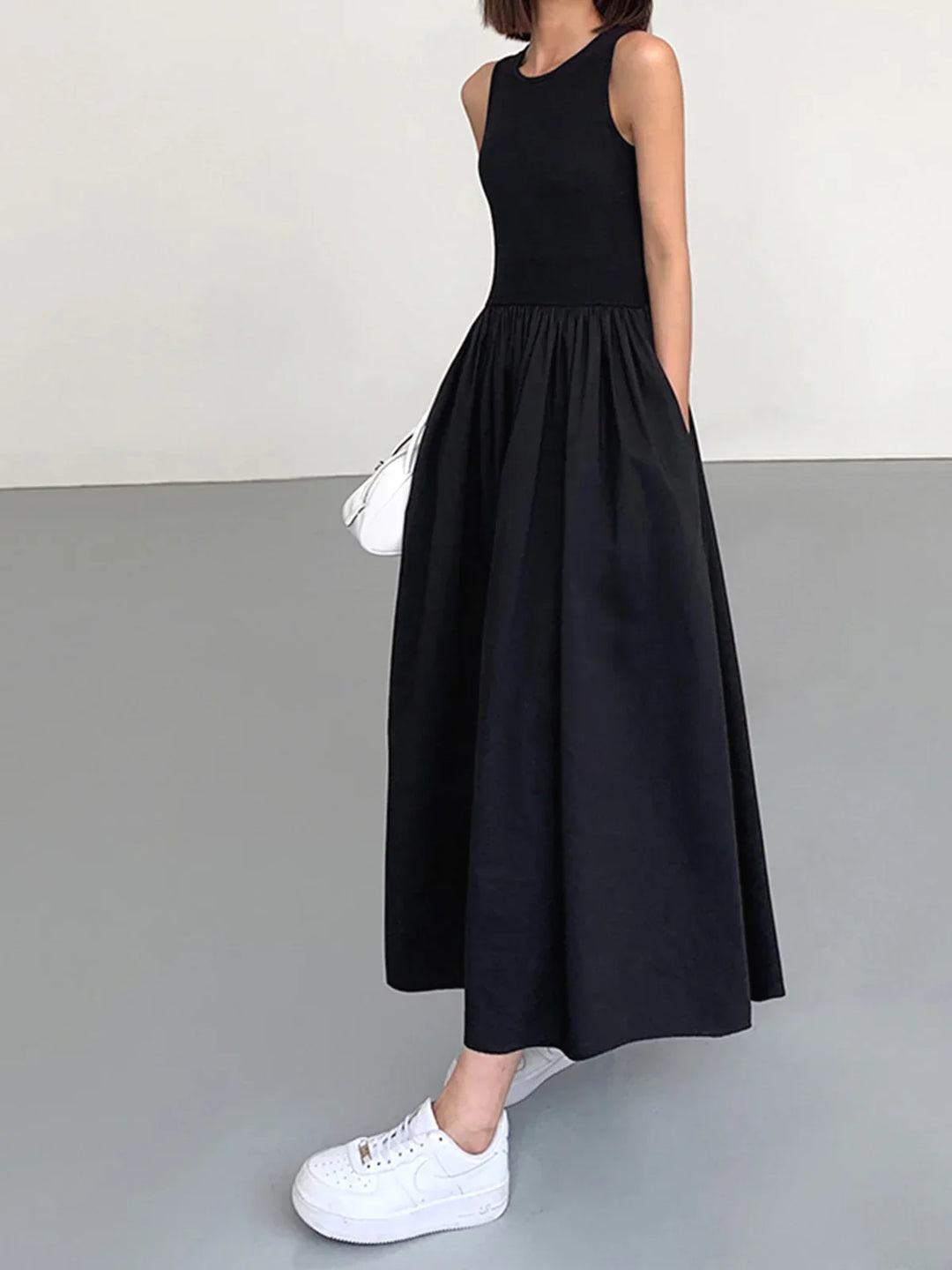 Levoire | Robe Longue Col Rond