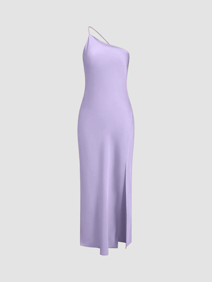 Levoire | Robe D'Été En Lin Tendance Pour Femmes Lila
