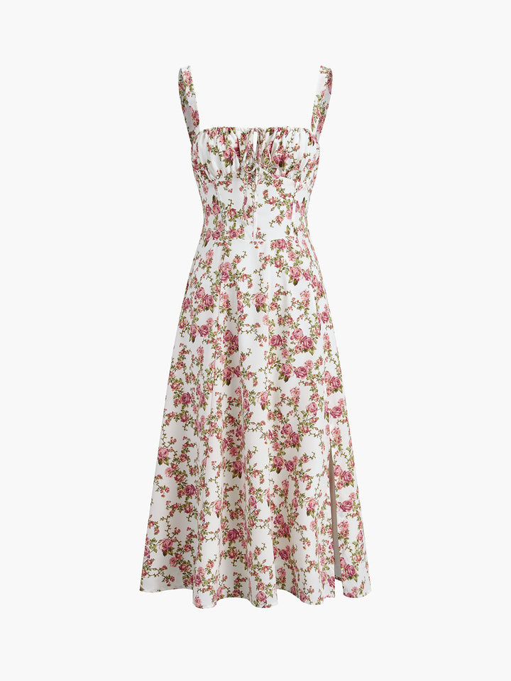 Levoire | Robe De Mesure À Fente Rayée