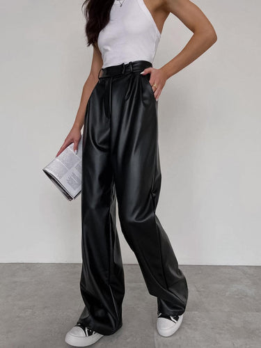 Levoire | Pantalon en simili cuir élégant et confortable pour femmes