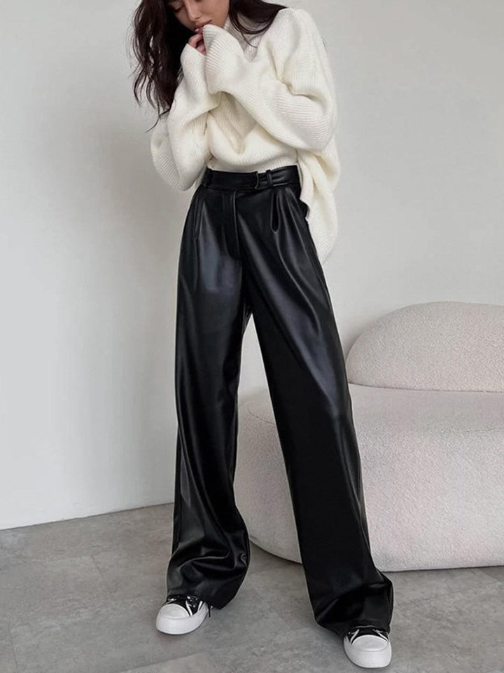 Levoire | Femmes Leggings En Simili Cuir Élégants Et Confortables