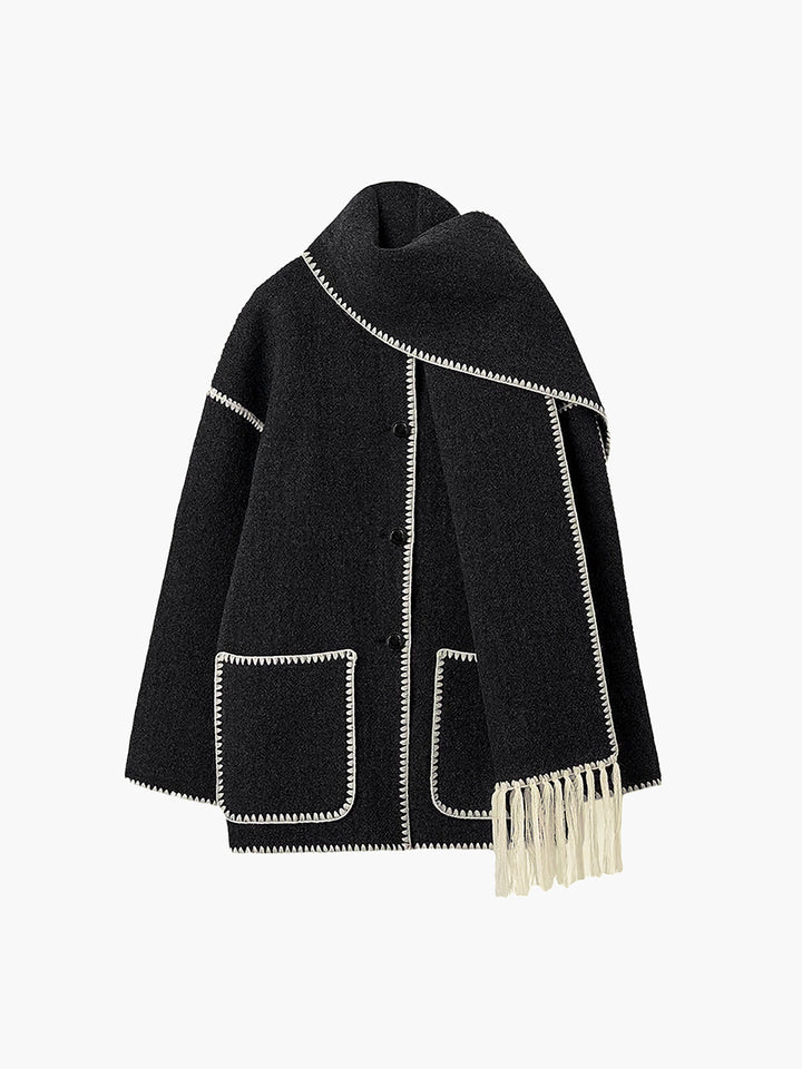 Levoire | Élégant Écharpe-Chaqueta Chaud