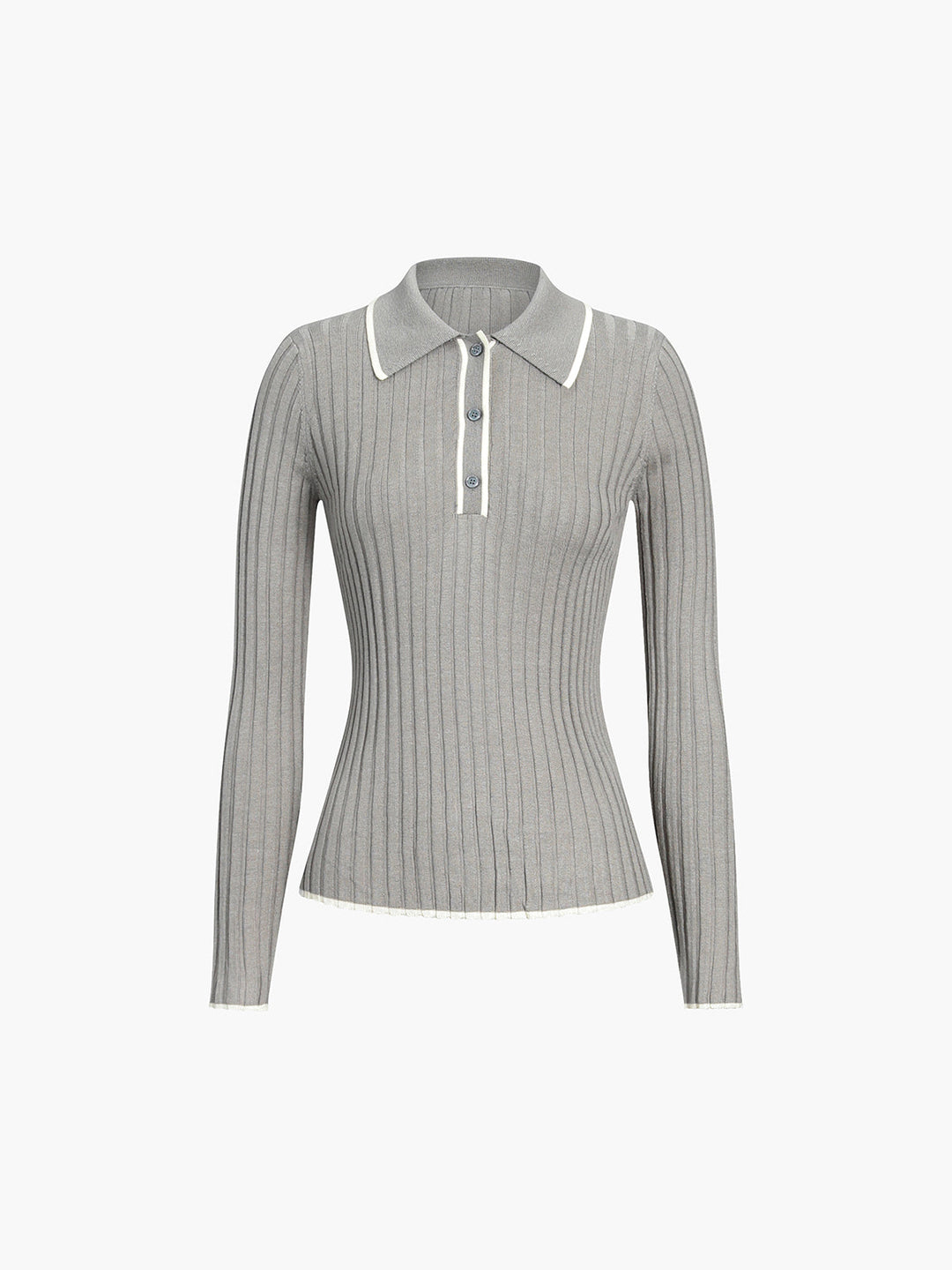 Levoire | Esthétique Polo Old School Gris Taille unique