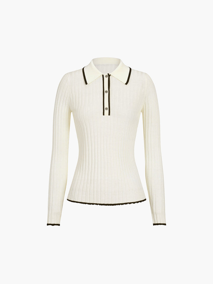 Levoire | Esthétique Polo Old School Blanc cassé Taille unique