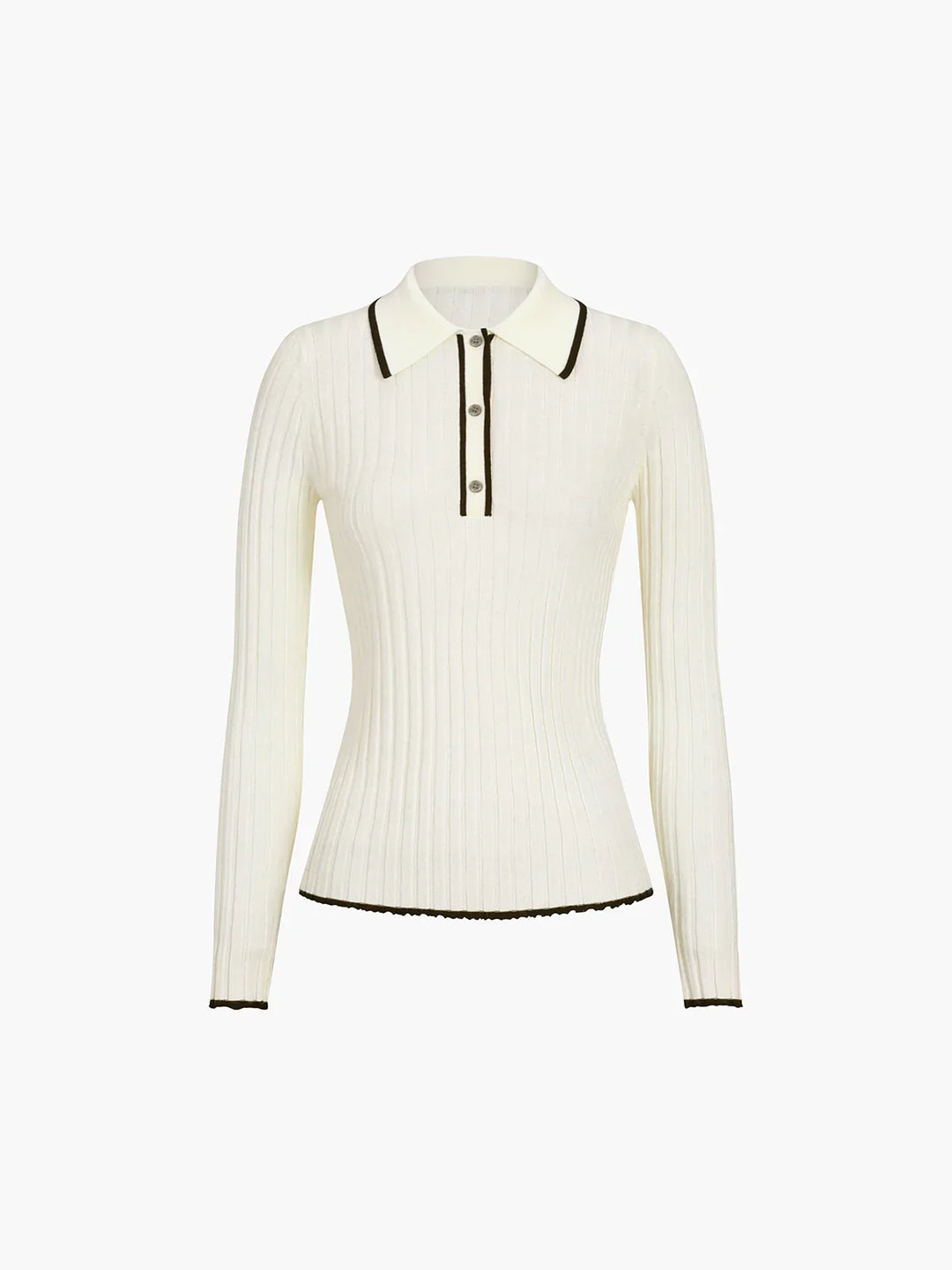 Levoire | Polo Esthétique Pull Blanc