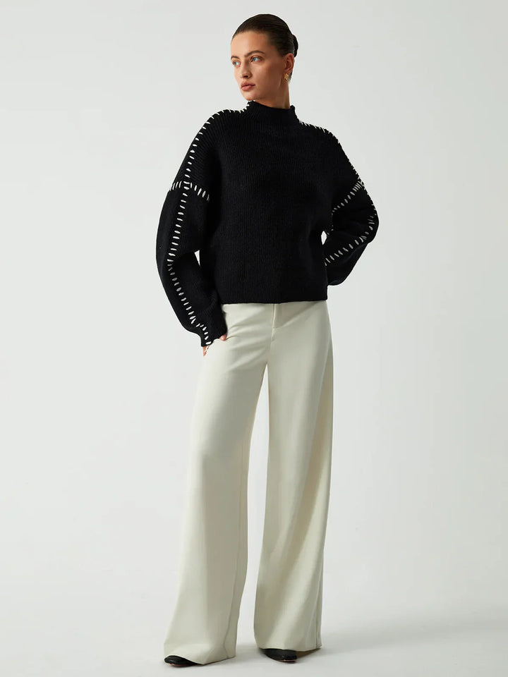 Levoire | Le Focus Ylipitkä Col Montant Pullover