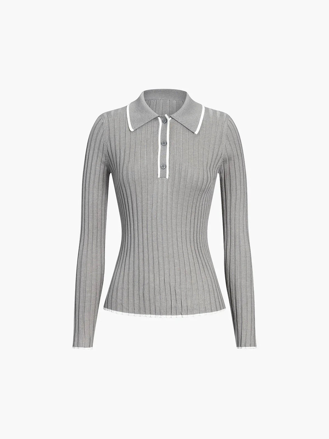 Levoire | Polo Esthétique Pull Gris