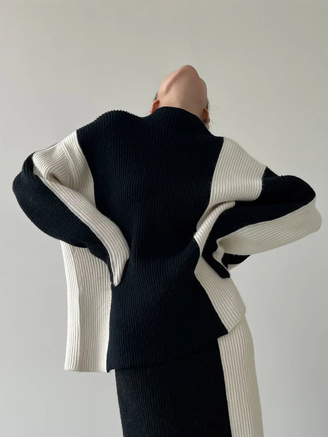 Levoire | Ensemble Jupe Tricot À Deux Pièces