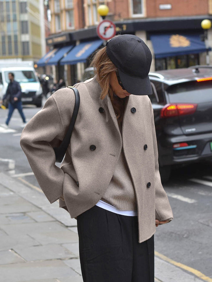 Levoire | Chauffant Manteau En Vert Gren