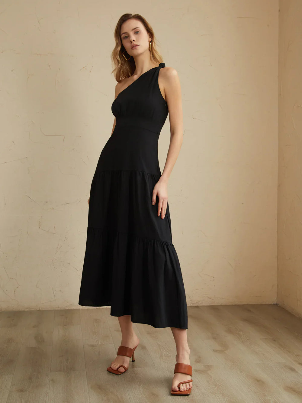 Levoire | Midi Robe Nouée À Hartsiin