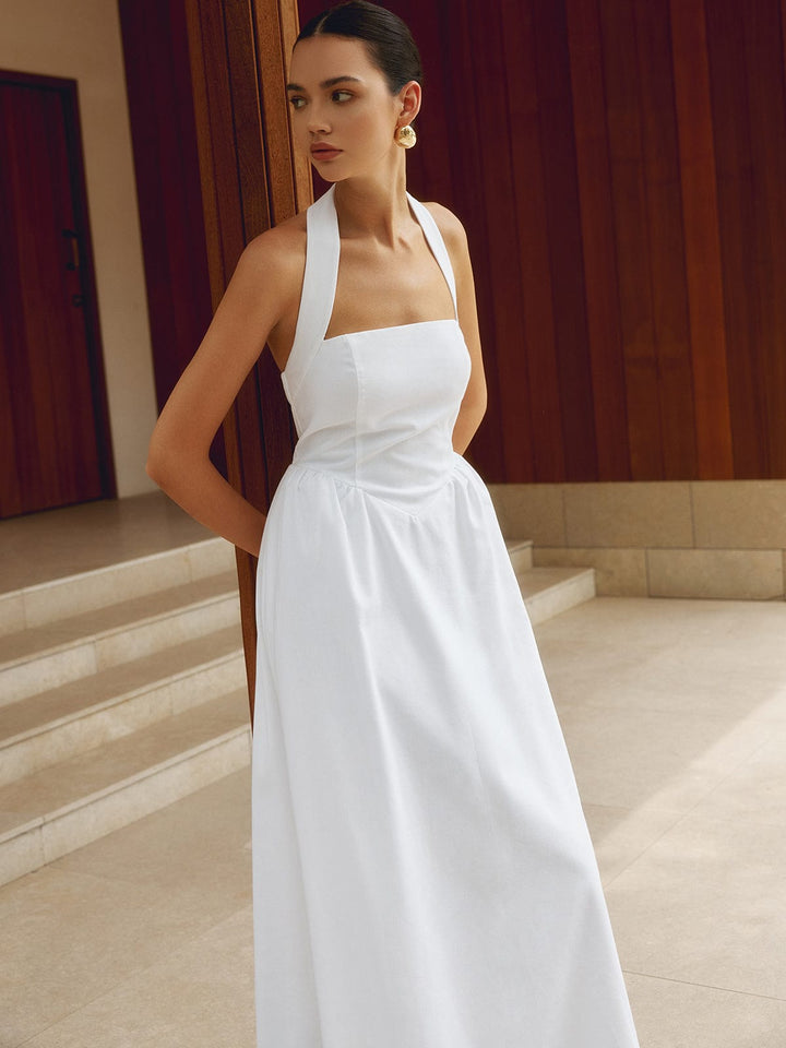 Levoire | Robe Maxi Pour Femmes Tenue D'Été Lumineuse Sans Bretelles
