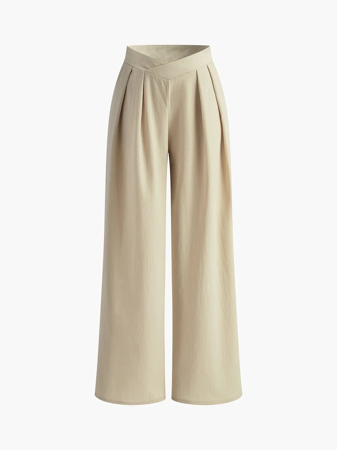 Levoire | Pantalon Plissé Élégant Abricot