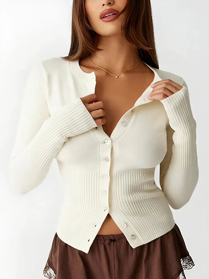 Levoire | Veste À Col Manches Longues Blanc