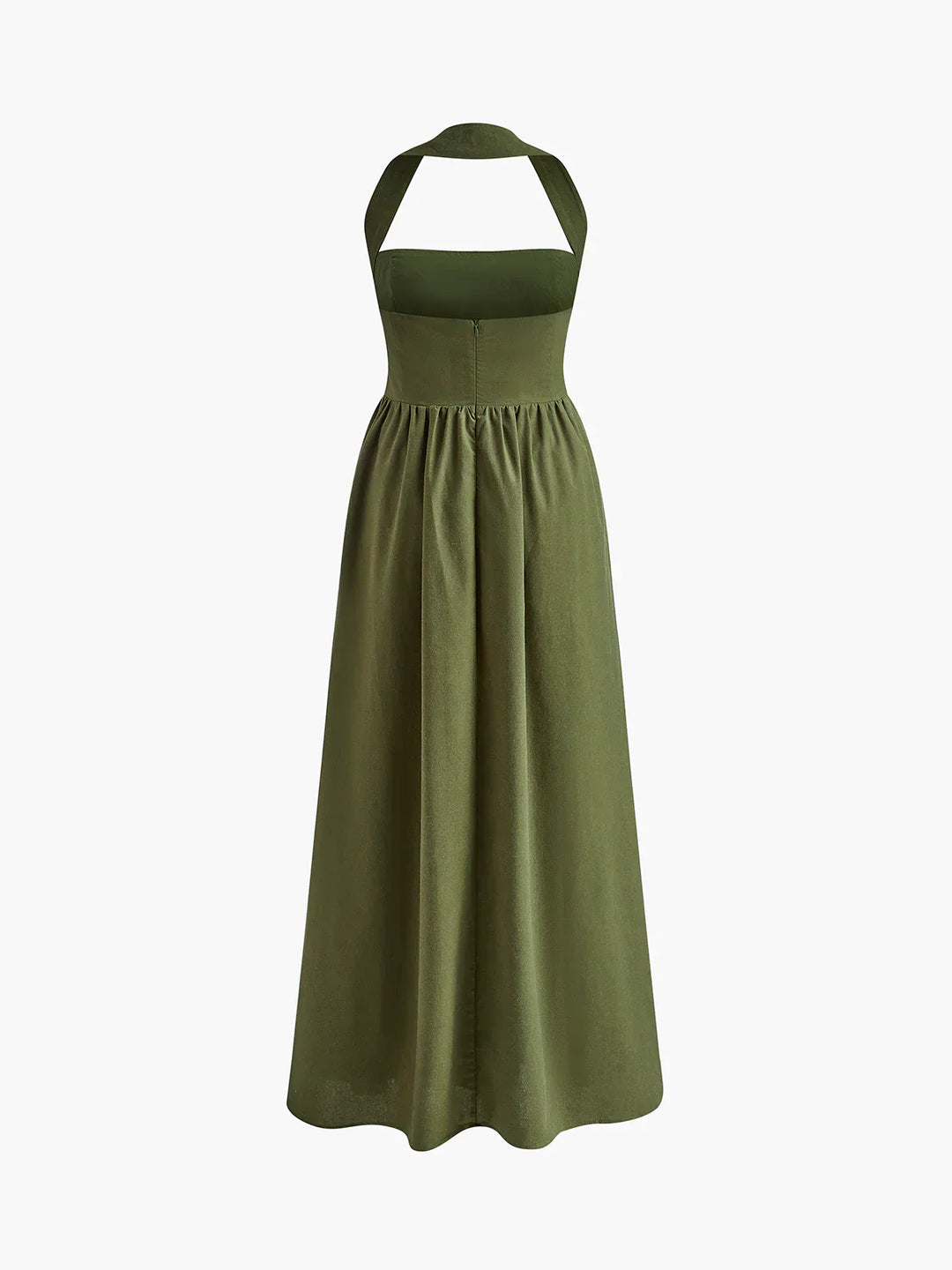 Levoire | Robe Longue A-Ligne En Coton Et Dentelle De Lin Élégante