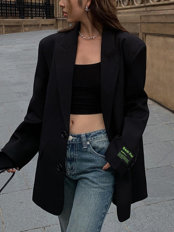 Levoire | Blazer Classique à Col et Boutons