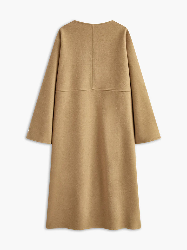 Levoire | Manteau Long En Laine Élégant