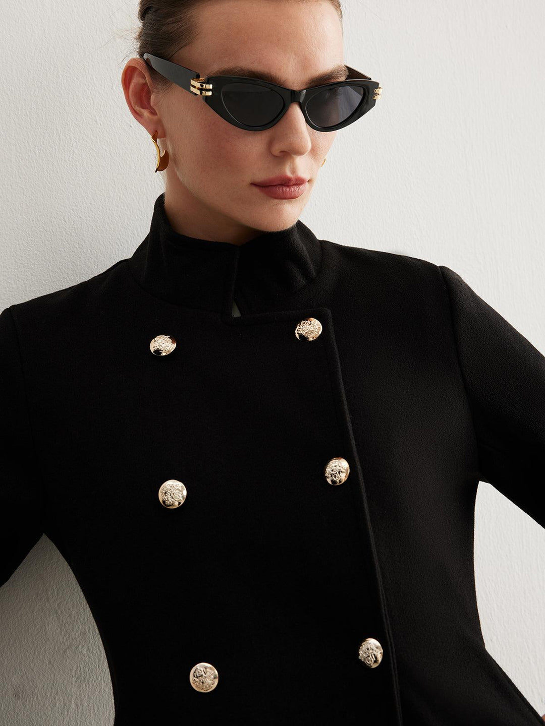 Levoire | Blazer Avec Col Montant Et Bouton Standard