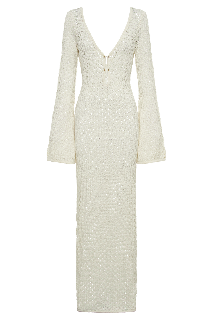Levoire | Femme Robe d'été élégante - Blanc