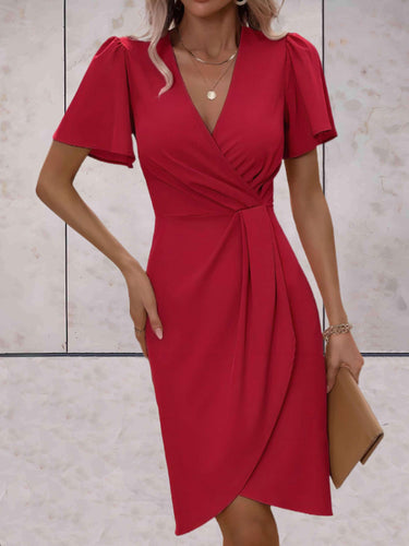 Levoire | Robe Portefeuille Classique Avec Décolleté En V