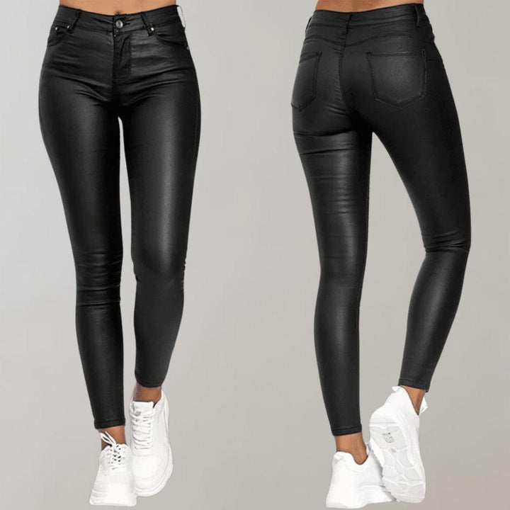 Levoire | Et Pantalons En Cuir Confortables Pour Femmes Noir