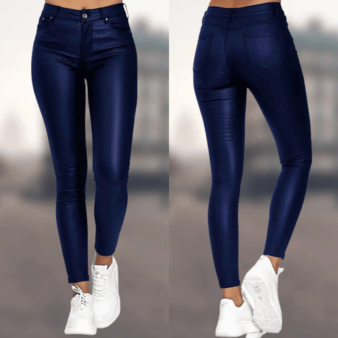 Levoire | Élégant Et Confortable Pantalon Bleu