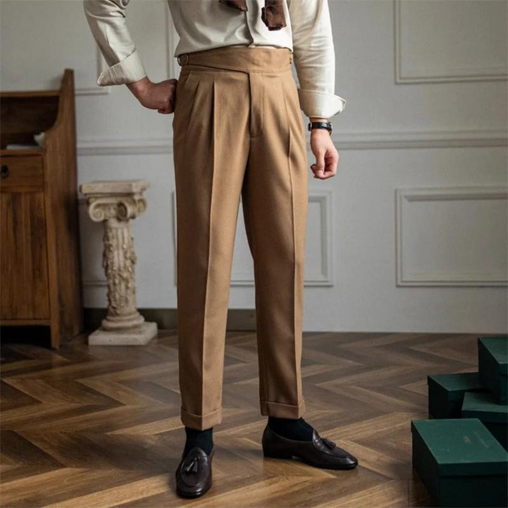 Levoire | Pantalon Faldattu Confortable Et Élégant Coupe Droite