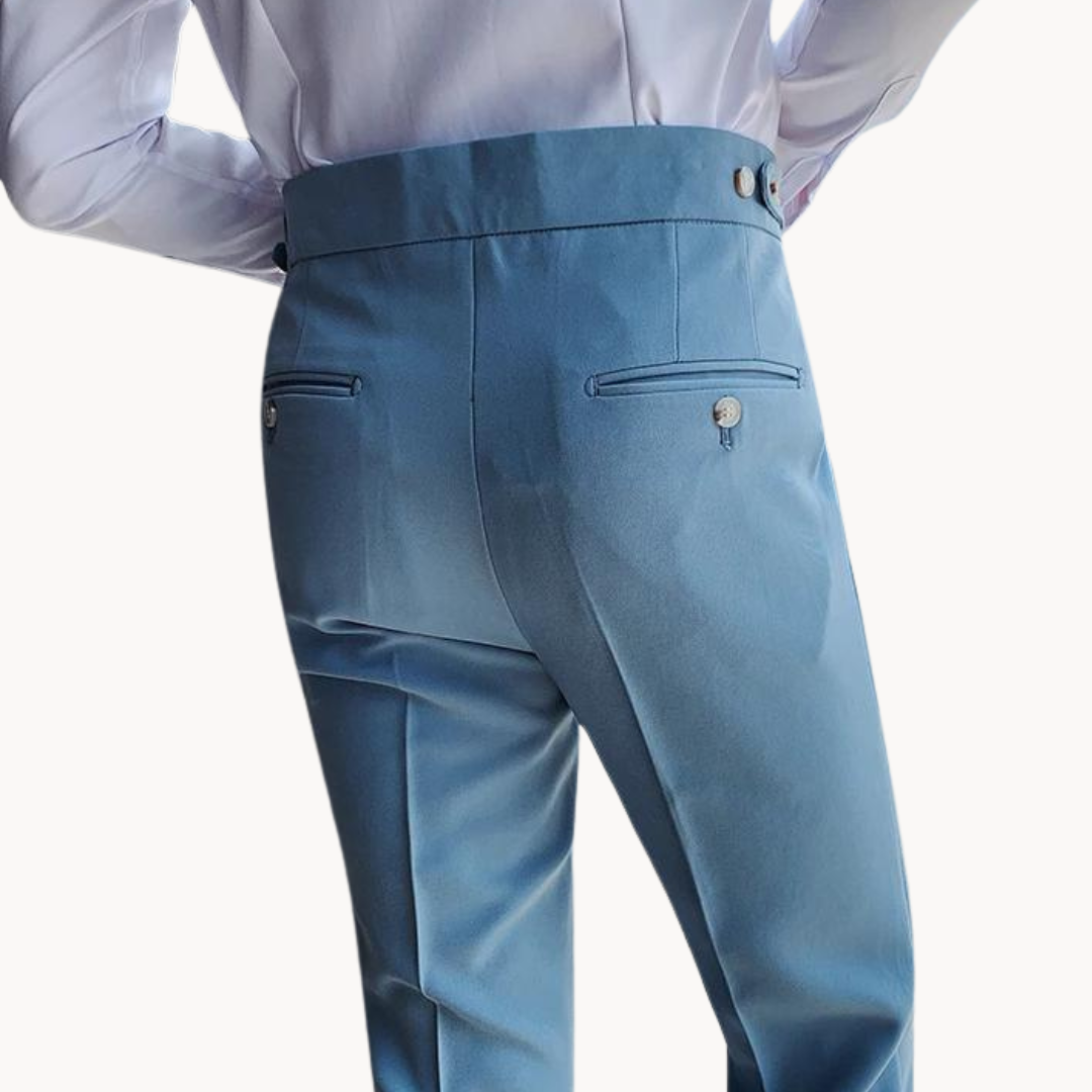 Levoire | Pantalons Élégants Récolte De Vin Style Britannique Et Coupe Confortable