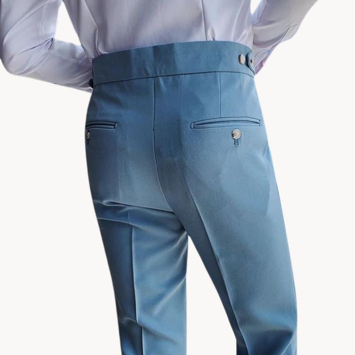 Levoire | Pantalons Élégants Récolte De Vin Style Britannique Et Coupe Confortable