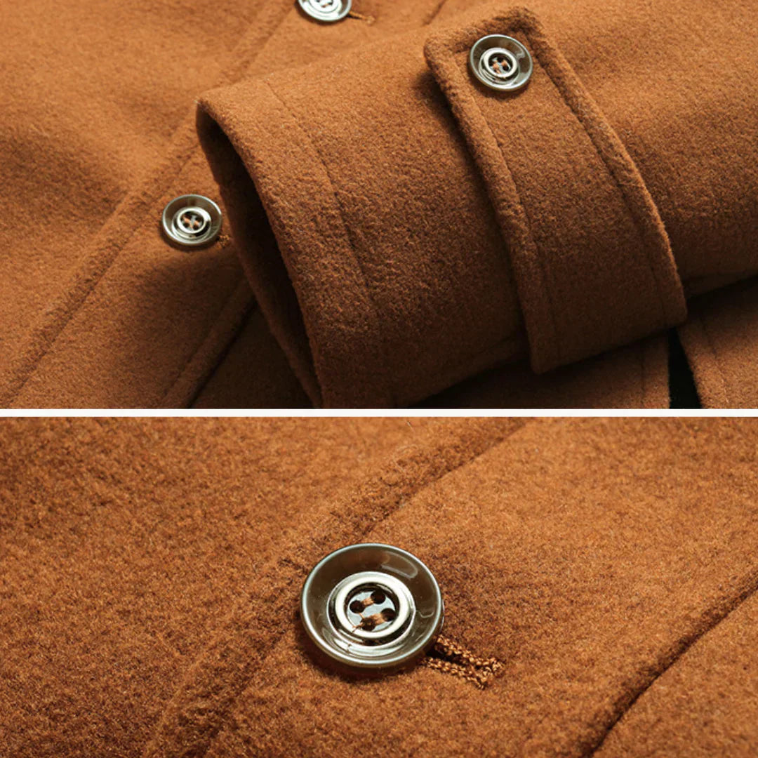 Levoire | Manteau en mélange de laine intemporel