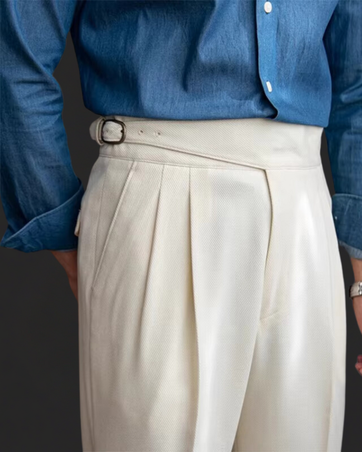 Levoire | Pantalon Faldattu Confortable Et Élégant Coupe Droite Kerma