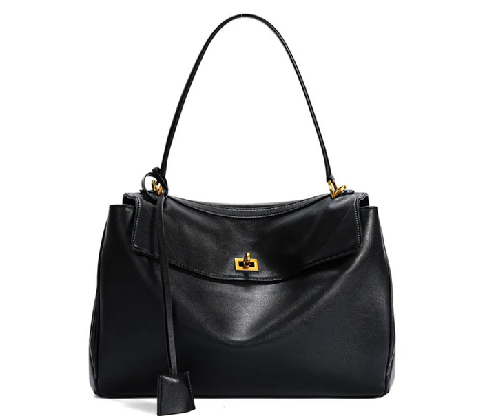 Levoire | Élégance Sac À Main Noir Or