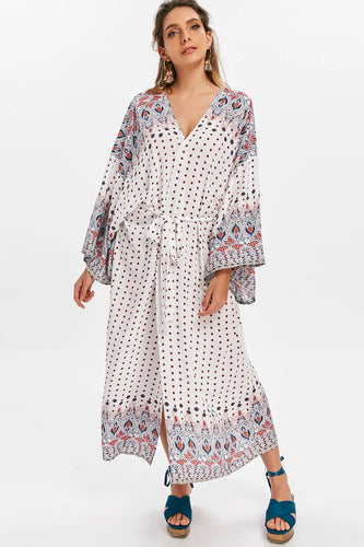 Levoire | Floral manches cloche impression florale