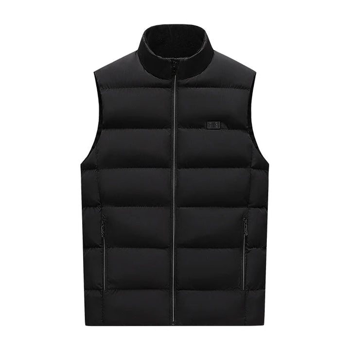 Levoire | Veste sans manches imperméable chauffante Noir