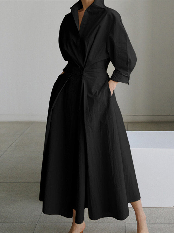 Levoire | Chemise Longue Dress Noir