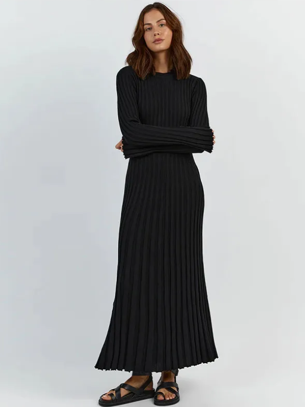 Levoire | Robe Maxi Tricotée Ajustée & Flatteuse